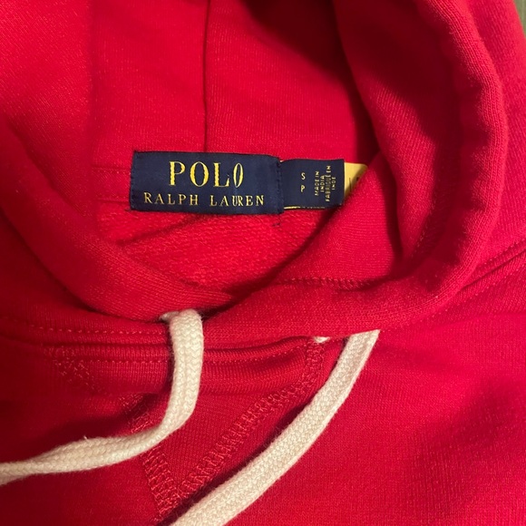 Polo Ralph Lauren Other - Polo Ralph Lauren Red Hoodie